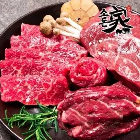 소돈가 구이모듬 3종 갈비 안창 토시 각200g x 2 총1.2kg