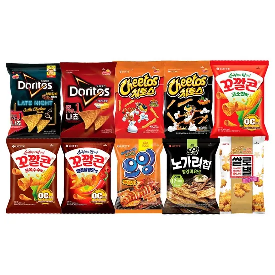 도리토스 치토스 등 봉지과자 10종 20봉 외 다양