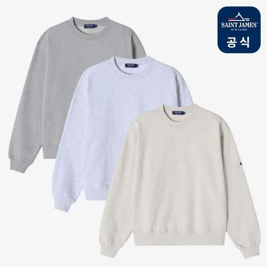 세인트제임스 봉봉 맨투맨 라이트그레이