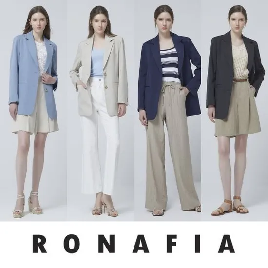 로나피아 테일러드 자켓