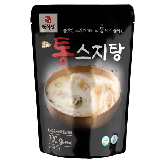 롯데온) 만석정 프리미엄 일품 통 스지탕 700 g X 10팩 25,720원