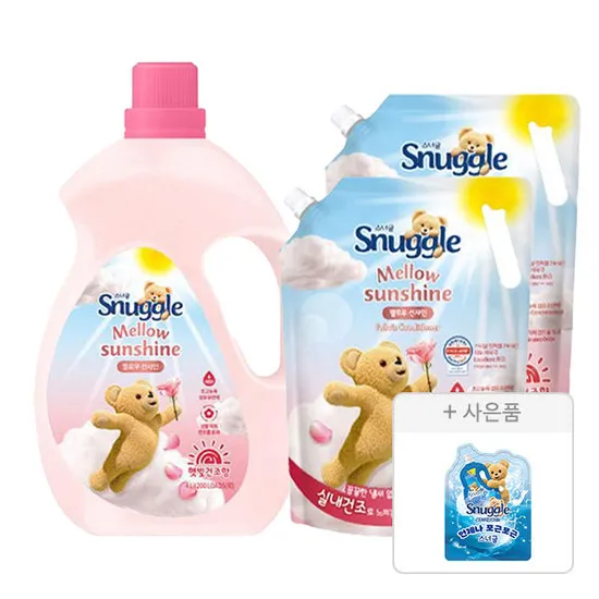 스너글 햇빛건조 멜로우션샤인 4L 1개 2.6L 2개