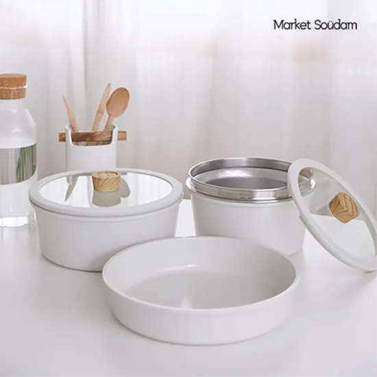 마켓소우담 쿡웨어 냄비 6종세트