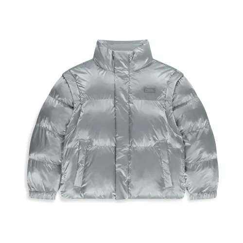 내셔널지오그래픽 키즈 글로시 패딩 점퍼