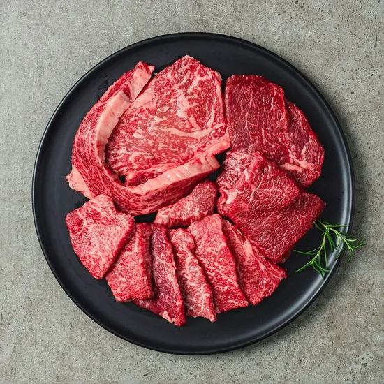 한우 모둠구이 500g