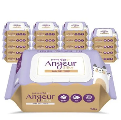 미엘 앙쥬르 물티슈 100매x20팩