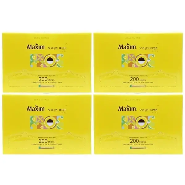 맥심 모카 200개 25,580원