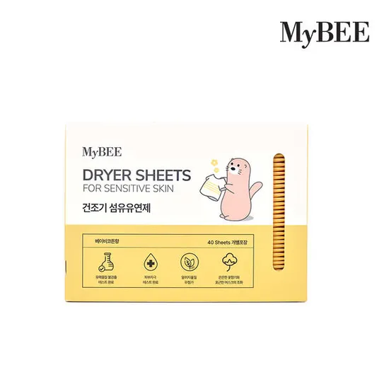 마이비 건조기 섬유유연제 6팩 240매