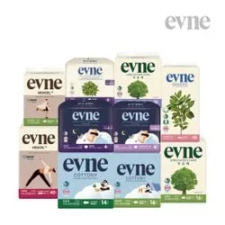 이브네 입는오버나이트 유기농 4팩 총 16장