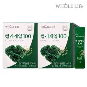 홀라이프 컬리케일100 30포 x 2박스 (총 60포)
