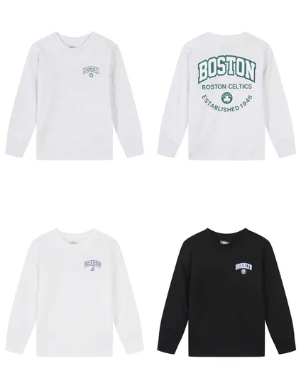 NBA 등판 그래픽 맨투맨 티셔츠