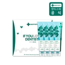 덴티스테 뉴센서티브케어 180g 4개 세트 쇼핑백
