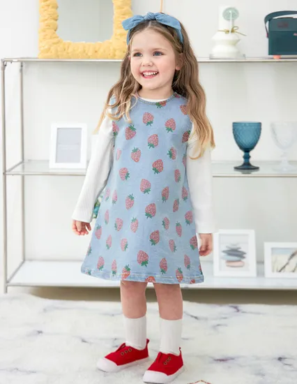 메리베이 스트로베리해지원피스 7,110원