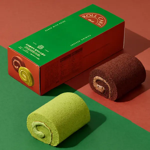 파리바게트 롤케익 말차&쇼콜라 12개