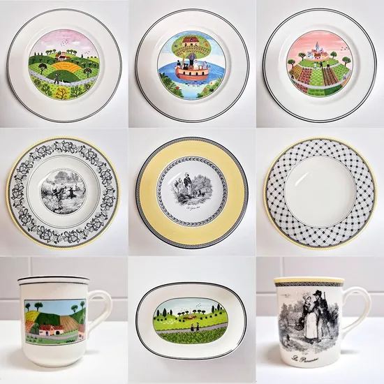 빌레로이앤보흐 디자인나이프 접시/머그/볼 외 다양