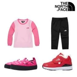 노스페이스 키즈 라이트 크로스 벨크로 털슈즈