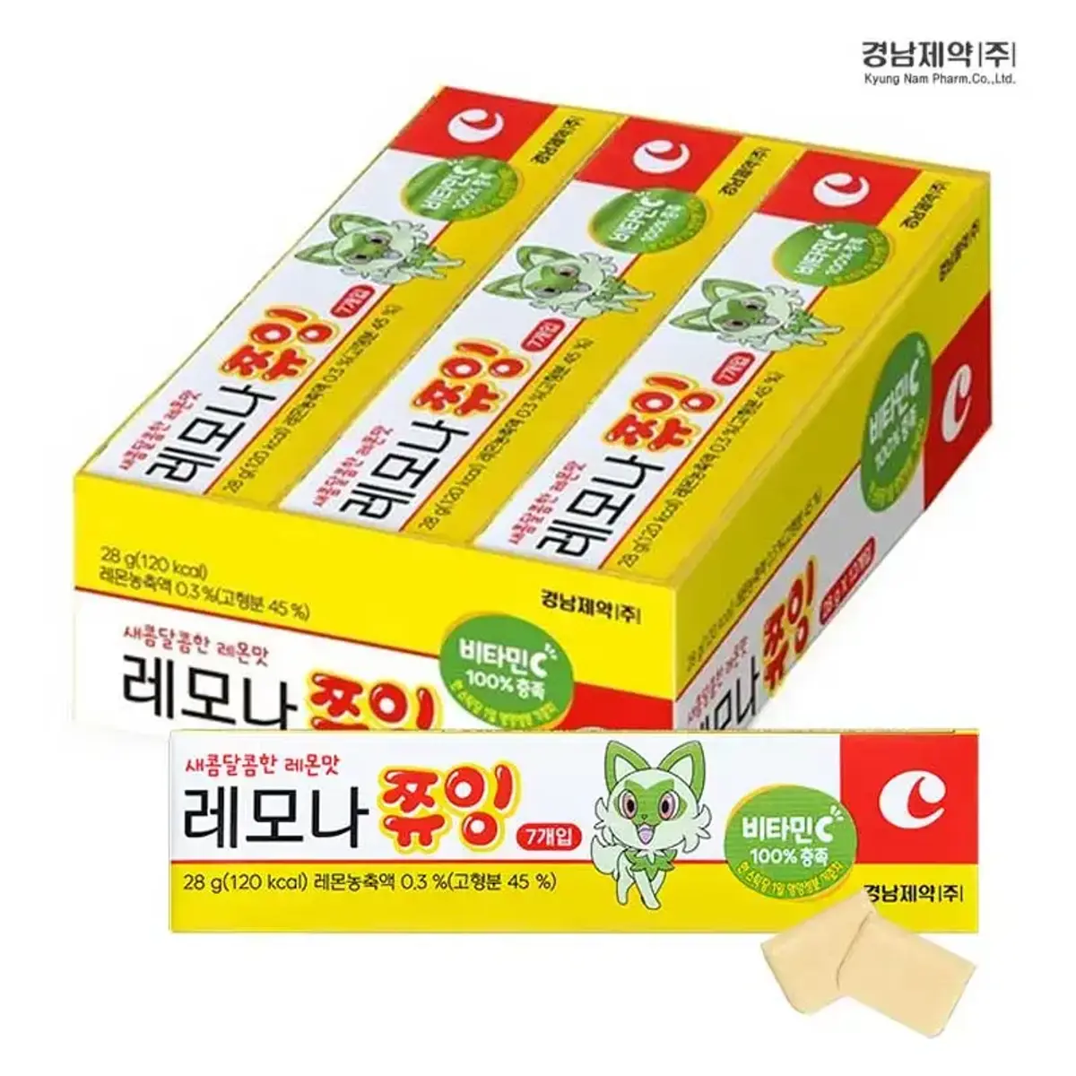 레모나 쮸잉 1박스 12스틱