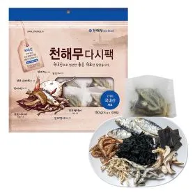천해무 원물 다시팩 15g 10개입