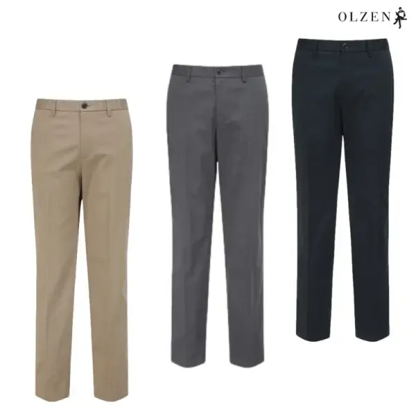 올젠 남자 면스판 치노팬츠