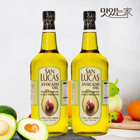 산루카스 아보카도오일 엑스트라버진 1L x 3병