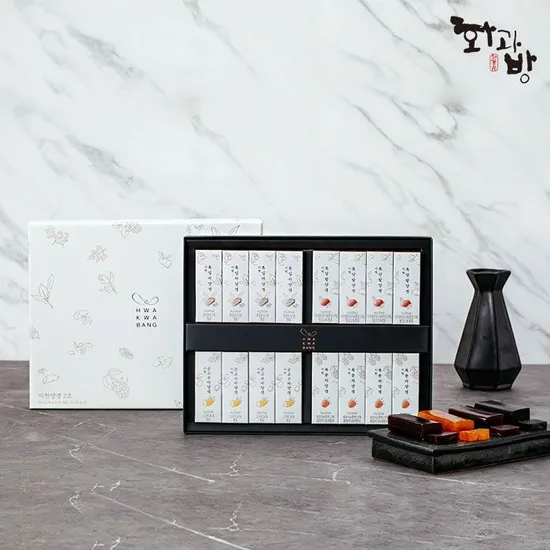 화과방 지현양갱세트 2호 45g x 16개입 쇼핑백