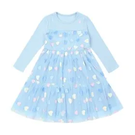 티파니 블루 하트나염 샤 원피스