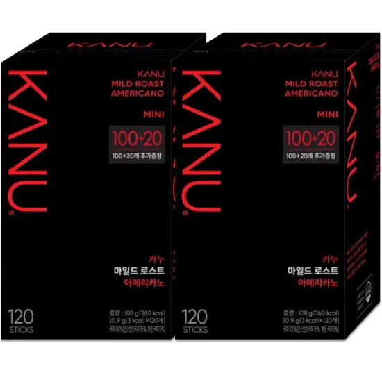 카누 미니 마일드 아메리카노 240T