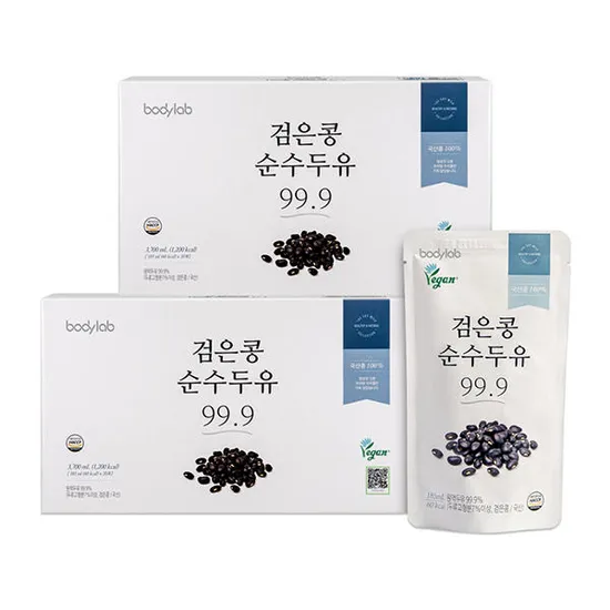 바디랩 검은콩 순수두유 99.9 20포 2박스