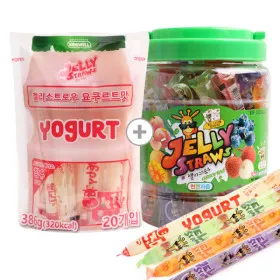 젤리스트로우 요구르트맛 62개