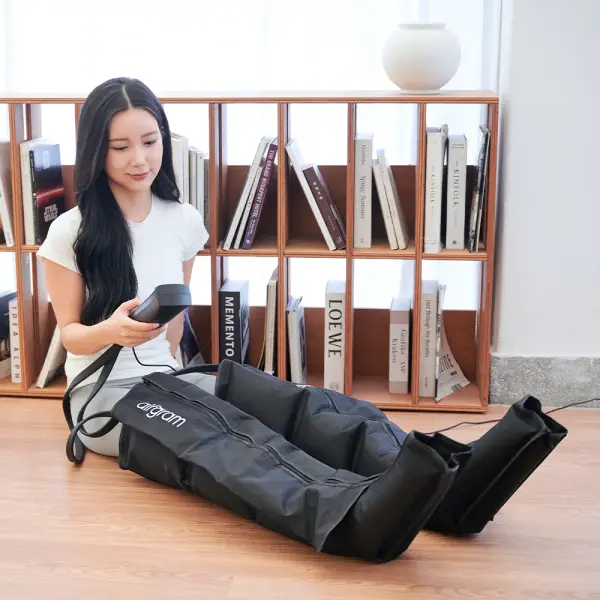 공기압 다리마사지기 리모컨 일체형