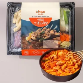 테오푸드 순살 닭볶음탕 밀키트 2인분