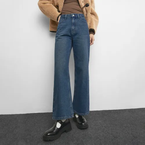 미쏘 기모 핏업데님 와이드핏 12,940원