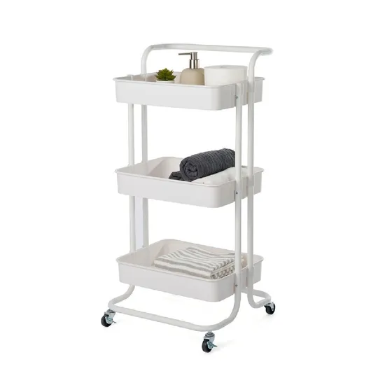 핸들 트롤리 화이트