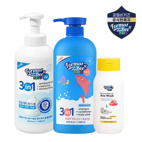 포멀비 바디워시 1L 핸드워시 1L 아토워시 300ml