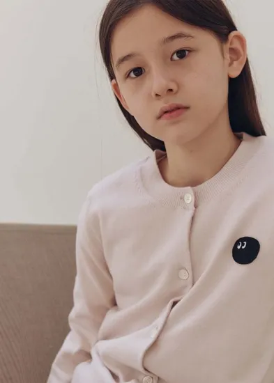 벤몬 걸 가디건 베이비핑크 6T 2개