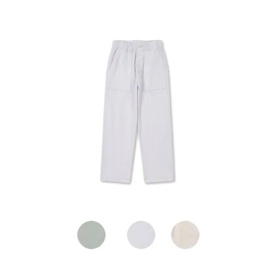 탑텐키즈 우븐팬츠 긴바지