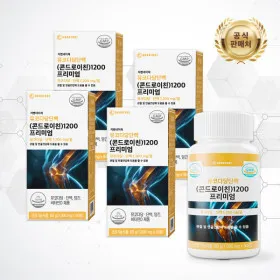 지엔네이쳐 뮤코다당단백(콘드로이친) 90정 4병 총 360정