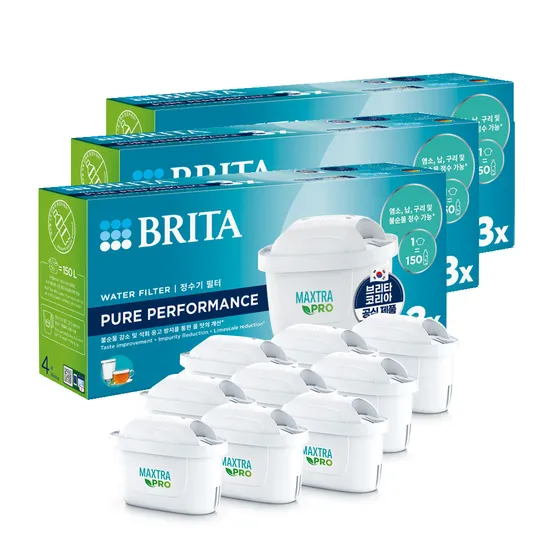 브리타 정수기 필터 막스트라 프로 9개입