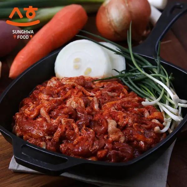 달수 양념 오리주물럭 1kg 2팩