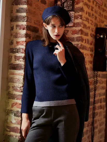 여성 골지니트 4장세트