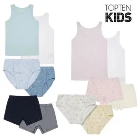 탑텐키즈 오가닉 런닝세트 코튼팬티세트 2,850원