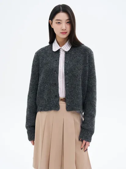 에잇세컨즈 카디건 그레이 17,900원