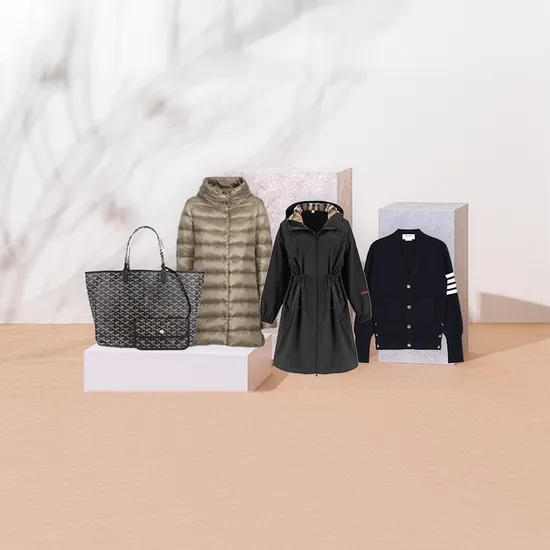 버버리 롱 후드 자켓 77만원대