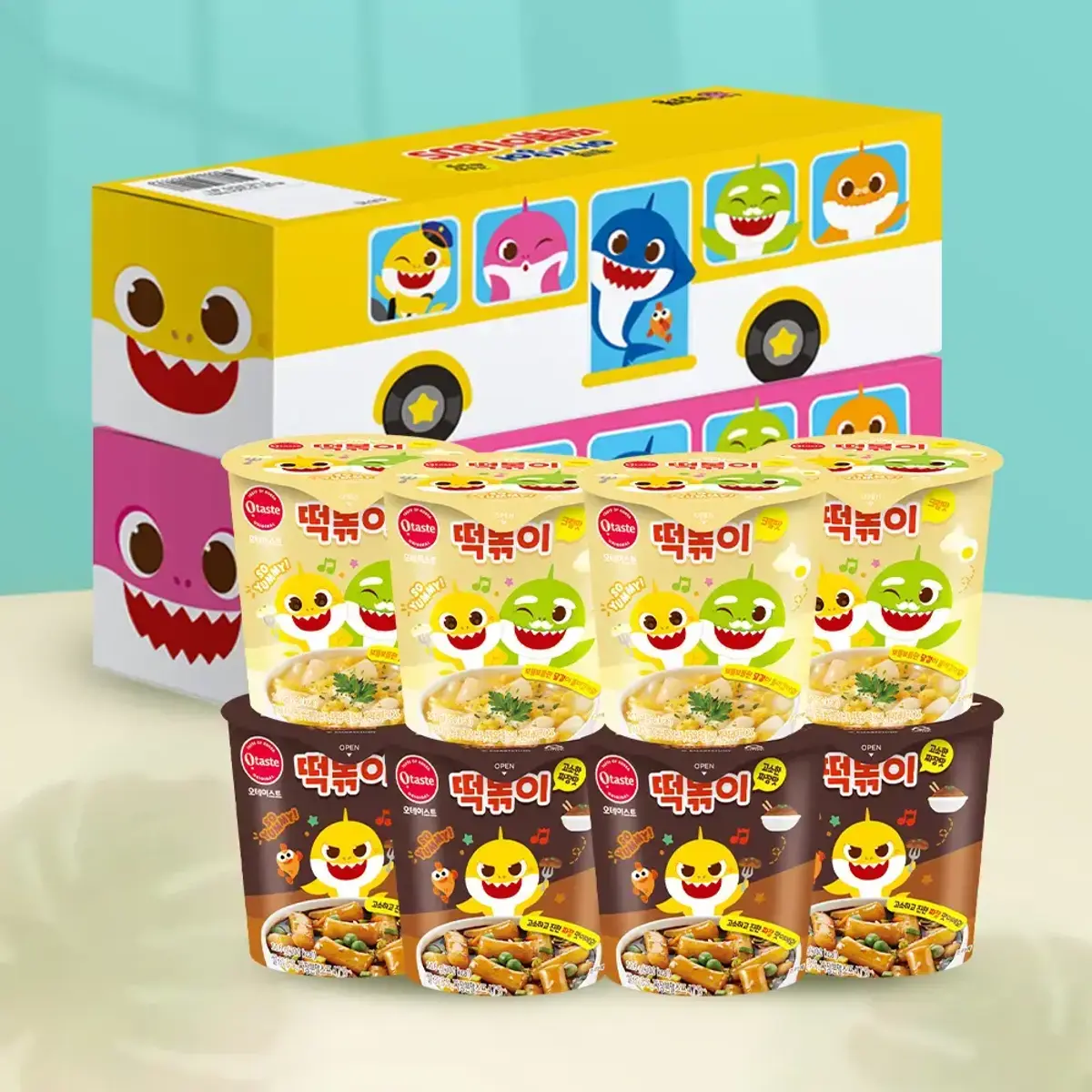 핑크퐁 떡볶이 버스팩 8개