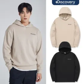 디스커버리 베이직 스트레치 후드티