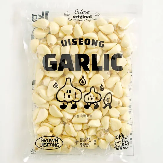 마늘귀신 의성 깐마늘 1kg