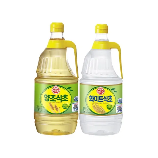 오뚜기 양조/화이트식초 1.8L 총 6개