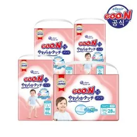 군기저귀 플러스 소프트터치 팬티/밴드 3팩