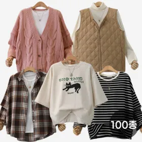 체크 배색 포켓 언발 남방 10,960원