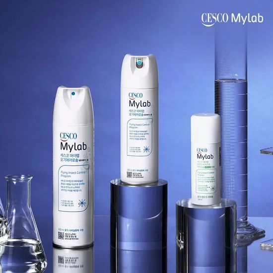 세스코 아웃도어미스트 모기기피제 100ml 5개 모기 에어로솔 워터베이스 모기약 330ml 2개